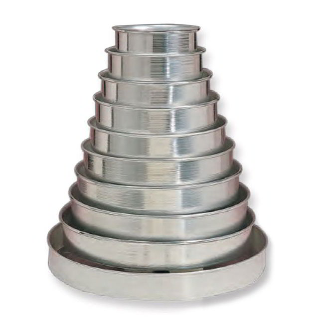 American Metalcraft A80112 11 in Aluminum Pizza Pan, Straight Sided, 2 in Deep
