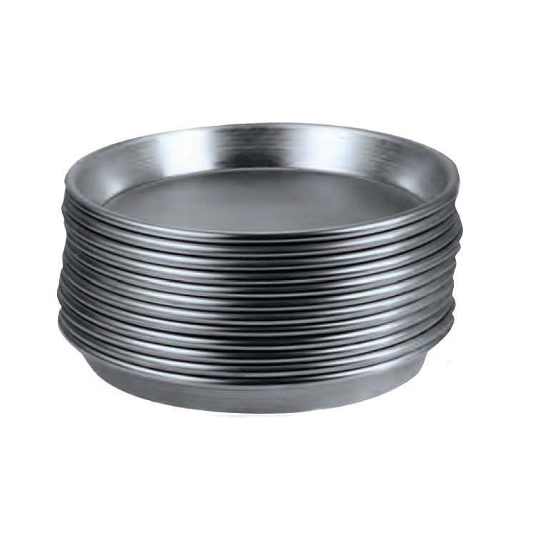 American Metalcraft ADEP7 7 in Aluminum Pizza Pan, 1 in Deep, Solid