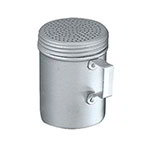 American Metalcraft ADH10 10 oz Aluminum Dredge/Shaker, w/ Handle, Twist on Lid