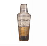 American Metalcraft ACS123 3-Piece Cocktail Shaker w/ 24-oz Capacity, Acrylic