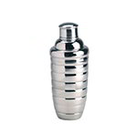 American Metalcraft BHS124 3-Piece Cocktail Shaker Set w/ 24-oz Capacity, Mirror/Stainless