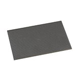 American Metalcraft BLACKBM1218 Bar Mat, 12x18-in, Rubber/Black