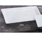 American Metalcraft CER23 Rectangular Platter, 18x8.75-in, Ceramic/White