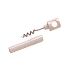 American Metalcraft CS7545 Pocket Cork Screw w/ Handle & Case, Plastic/Stainless