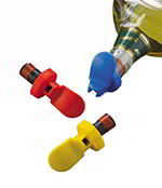 American Metalcraft EBSS311 3-Pack Bottle Stopper, Plastic