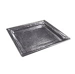 American Metalcraft HMSQ16 Square Serving Tray, 16x16-in, Hammered, Stainless