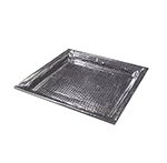 American Metalcraft HMSQ18 Square Serving Tray, 18x18-in, Hammered, Stainless