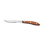American Metalcraft KNF4 8-in Pointed Tip Steak Knife w/ Handle, Pakkawood
