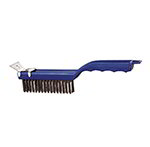 American Metalcraft 1147 Wire Brush w/ Plastic Handle & Steel Bristles