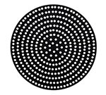 American Metalcraft 18916SPHC 16-in Super Perforated Pizza Disk, Hardcoat, Aluminum