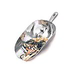 American Metalcraft ASC84 Utility Scoop w/ 84-oz Capacity & Secure Grip Handle, Aluminum