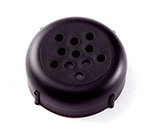 American Metalcraft 244B Perforated Shaker Top, Polypropylene, Black