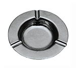 American Metalcraft 303S 5.25-in Round Ash Tray, Satin Finish, Stainless
