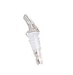 American Metalcraft MPC125 Measure Pourer w/ 1.25-oz Capacity & No Collar, Clear