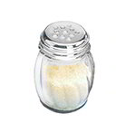 American Metalcraft 3306 Cheese Shaker w/ 6-oz Capacity & Top, Glass/Stainless