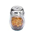 American Metalcraft 3307-SHAKER Spice Shaker w/ 6-oz Capacity & Top, Glass/Stainless
