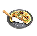 American Metalcraft 19006 10.5-in Pizza/Pie Server w/ Tapered Offset Blade, Stainless/Wood