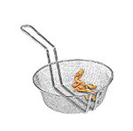 American Metalcraft CBF8 8-in Culinary Basket w/ Handle, Fine Mesh, Steel