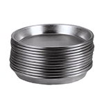 American Metalcraft ADEP9 9-in Tapered Pizza Pan, 1-in Deep, Solid, Aluminum