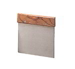 American Metalcraft DS6706 Dough Cutter w/ Handle, 6x6-in, Stainless/Wood