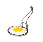 American Metalcraft ER333 3.12-in Egg Ring w/ Handle, Chrome