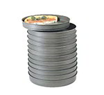 American Metalcraft HC5010 10-in Self Stacking Pizza Pan, 2-in Deep, Hardcoat, Aluminum