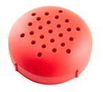 American Metalcraft 442R Perforated Shaker Top, Polypropylene, Red