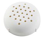 American Metalcraft 441W Perforated Shaker Top, Polypropylene, White