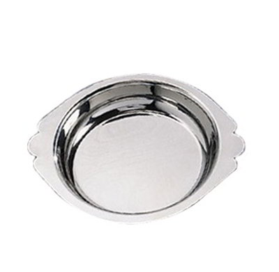American Metalcraft AR100 Round Au Gratin Dish w/ 10-oz Capacity, Stainless