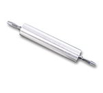 American Metalcraft RP5718 18-in Rolling Pin w/ 3.5-in Barrel, Aluminum