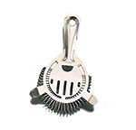 American Metalcraft S208 2-Prong Bar Strainer, Stainless