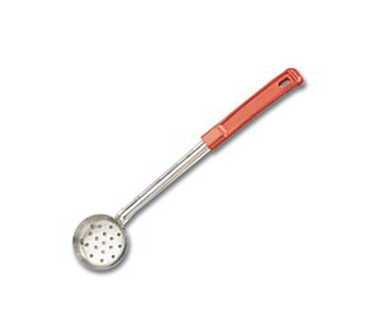 American Metalcraft SPNP2 2.5-in Ladle Style Perforated Bowl w/ 2-oz Capacity & Grip Handle, Red