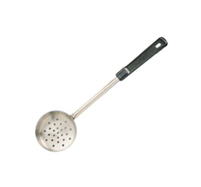 American Metalcraft SPNP6 3.75-in Ladle Style Perforated Bowl w/ 6-oz Capacity & Grip Handle, Black