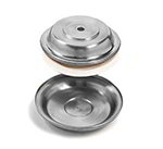 American Metalcraft UB60 Unitized Base For Use With 8.68-in To 9.75-in Plate, Aluminum/Stainless