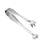 American Metalcraft IT700 6.5-in Ice Tong, Hammered, Stainless