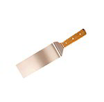 American Metalcraft LT14ST 14-in Turner w/ Straight Blade, 3x8-in, Wood/Stainless