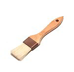 American Metalcraft 4315 1.5-in Flat Pastry Brush w/ Boar Bristle