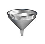 American Metalcraft 913 Funnel w/ 2-qt Capacity & Built In Air Vents, Satin/Aluminum