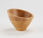 American Metalcraft BAMSL52 5-in Round Bowl w/ 8-oz Capacity, Bamboo