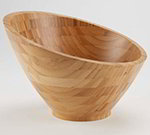 American Metalcraft BAMSL92 9.75-in Round Bowl w/ 48-oz Capacity, Bamboo