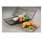 American Metalcraft BNBB13202 20-in Rectangular Wire Basket, Black