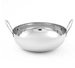 American Metalcraft BD87 8-in Round Balti Dish w/ 62-oz Capacity, Doubled Handle, Mirror Finish, Stainless