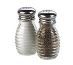 American Metalcraft BHM2 Salt & Pepper Shaker w/ 2-oz Capacity, Glass/Stainless