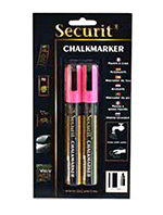 American Metalcraft BLSMA510PI Small Tip Chalk Marker, Pink