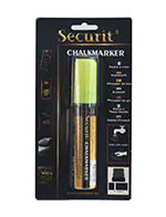 American Metalcraft BLSMA720YE Large Tip Chalk Marker, Yellow