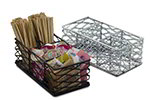 American Metalcraft BNCB84 Wire Coffee Caddy, Black