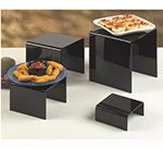 American Metalcraft BRS2 4-Piece Riser Set, Black/Acrylic