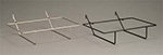 American Metalcraft BSHR11 Rectangular Hanging Rack, Extra Large, Gun Metal