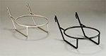 American Metalcraft BSHR44 7.87-in Round Hanging Rack, Medium, Gun Metal