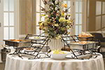 American Metalcraft BSR050 Small Rack Buffet System, Wrought Iron